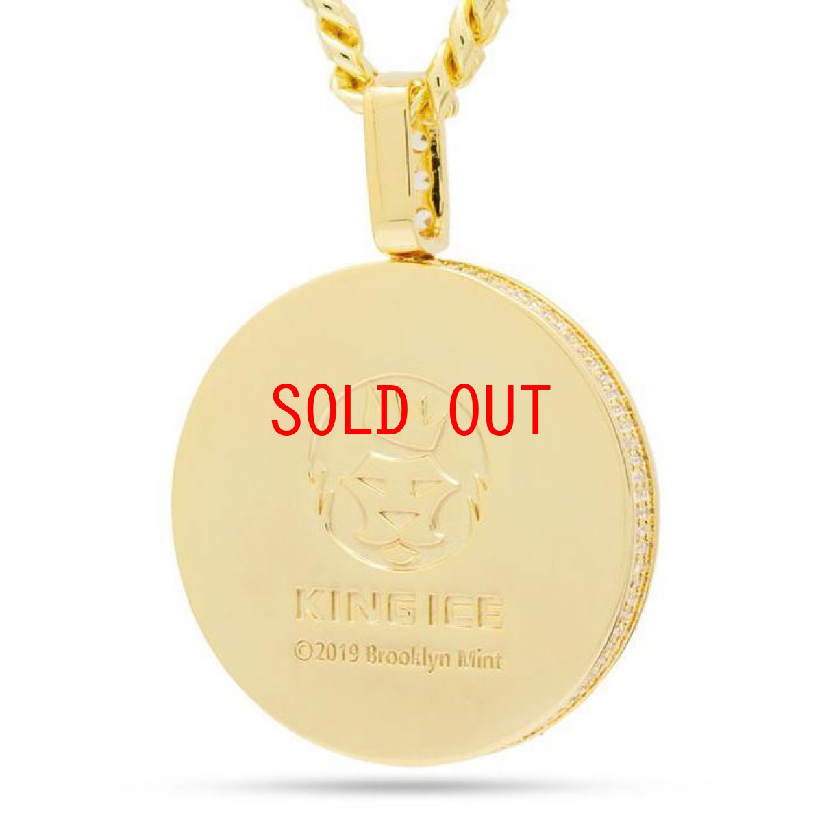 画像3: × Notorious B.I.G Biggie The Ready to Die Necklace Gold ネックレス ノトーリアス ビギー (3)