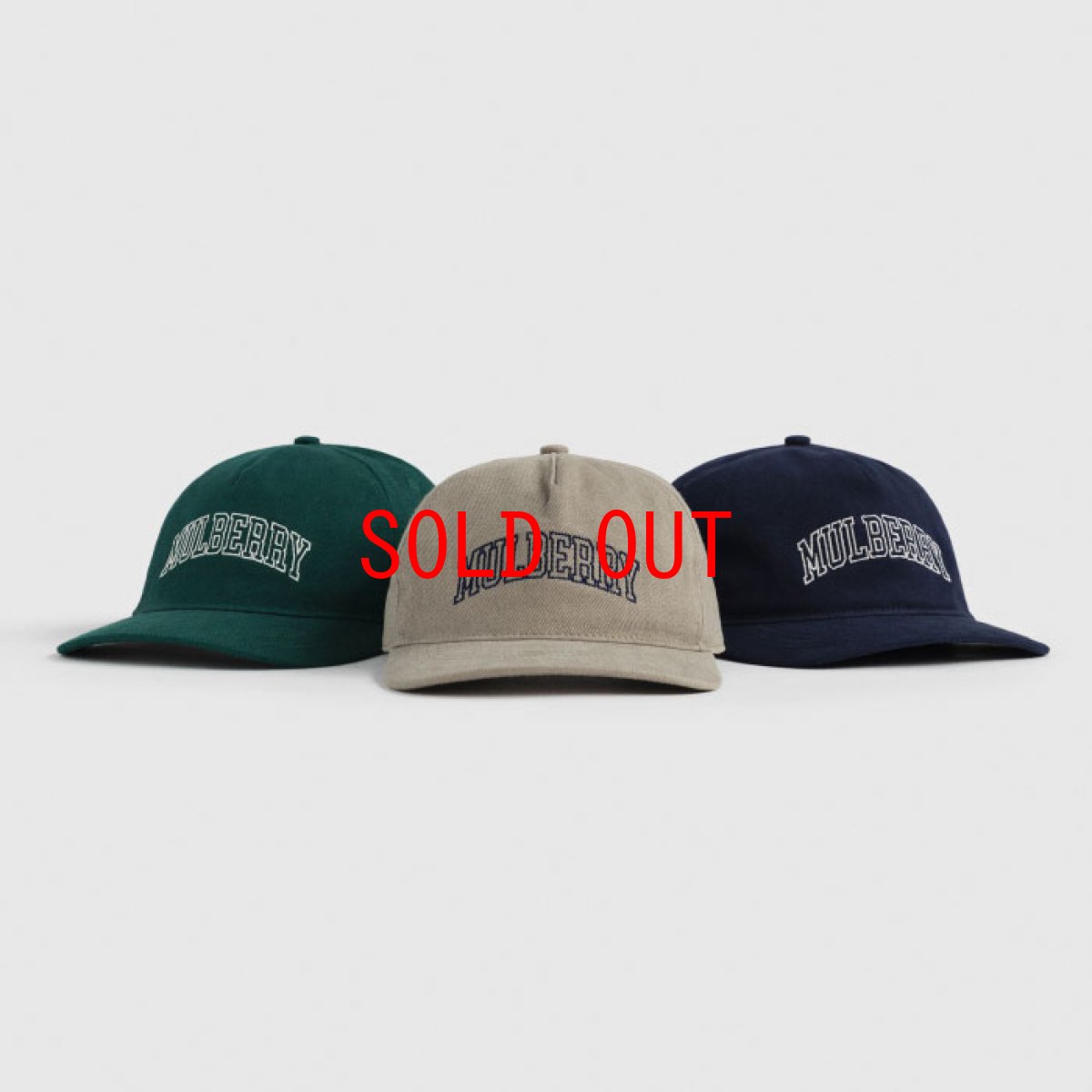 画像1: Mulberry Snapback Cap Green エメ レオン ドレ　マルベリー スナップバック　キャップ 帽子 Kith グリーン (1)