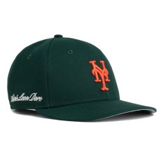 画像1: × Aime Leon dore LP 59Fifty Cap NewYork Mets Green エメ レオン ドレ　ニューヨーク メッツ Kith グリーン オレンジ (1)