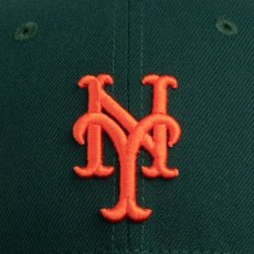 画像6: × Aime Leon dore LP 59Fifty Cap NewYork Mets Green エメ レオン ドレ　ニューヨーク メッツ Kith グリーン オレンジ (6)