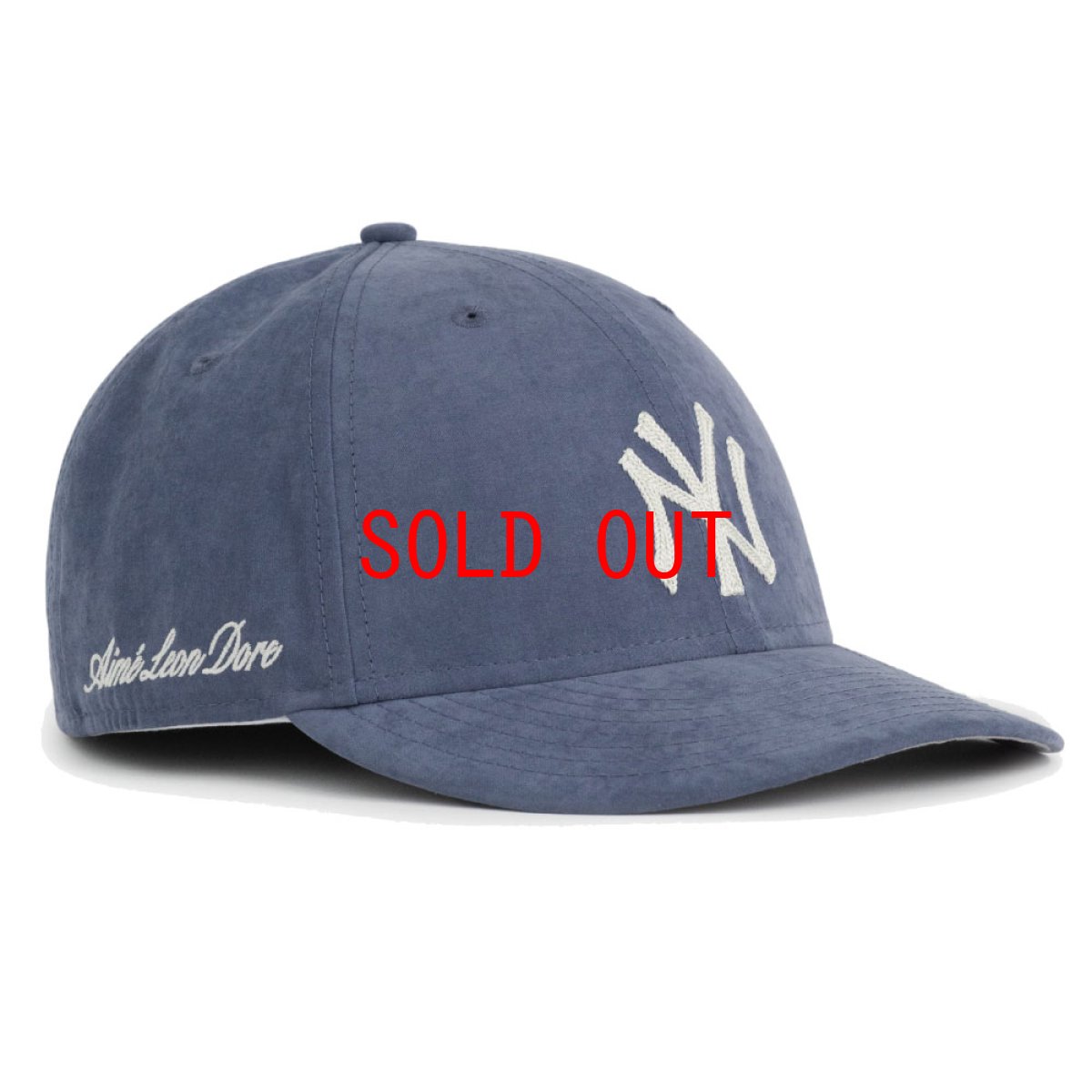 画像2: × Aime Leon dore LP 59Fifty Cap NewYork Yankees Brushed Nylon Beige エメ レオン ドレ　ニューヨーク ヤンキース キャップ 帽子 Kith ベージュ (2)