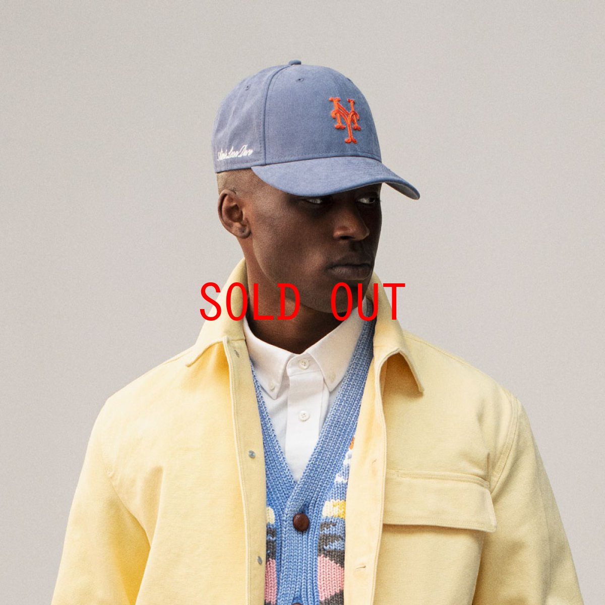 画像6: × Aime Leon dore LP 59Fifty Cap NewYork Mets Brushed Nylon Navy エメ レオン ドレ　ニューヨーク メッツ キャップ 帽子 Kith ネイビー (6)