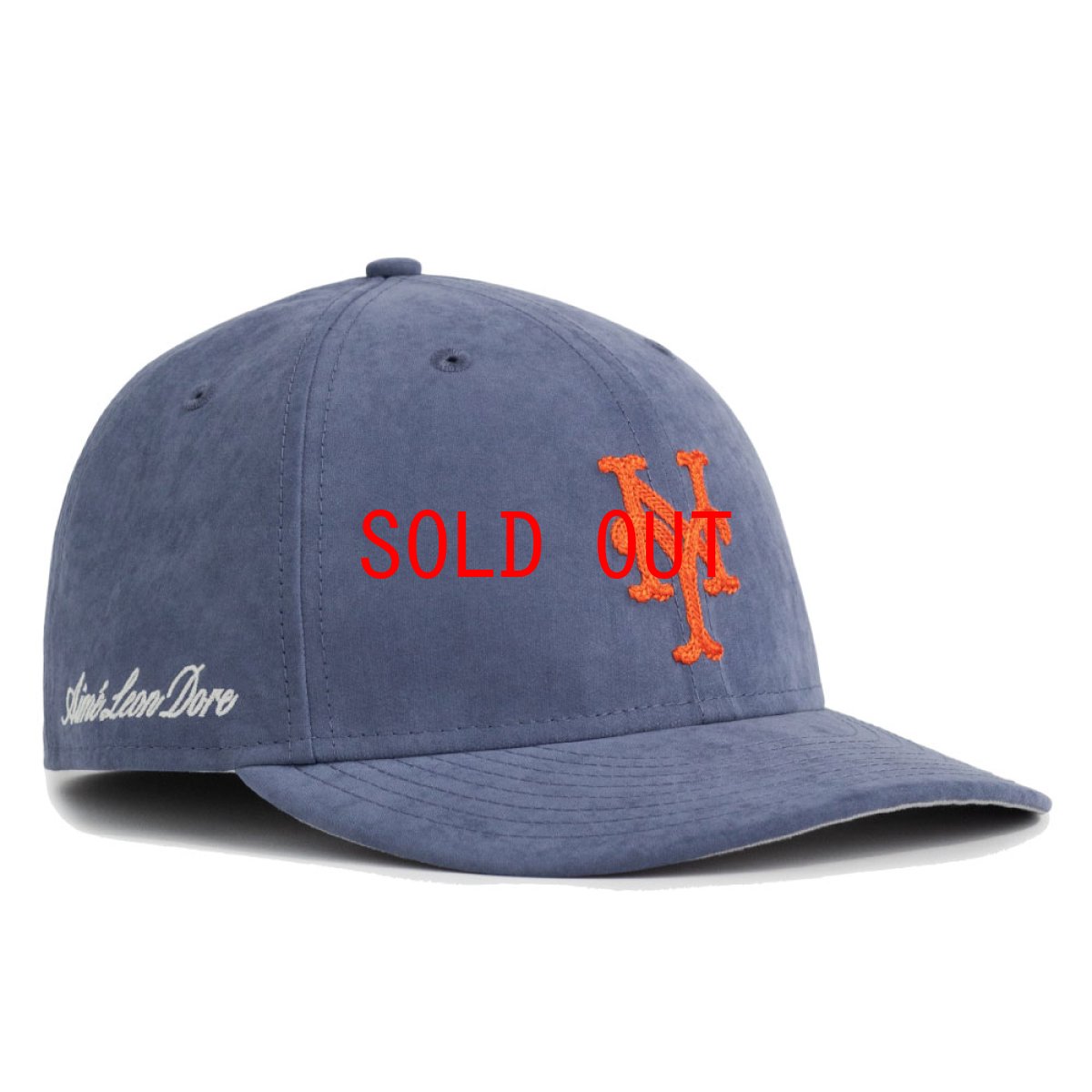 画像1: × Aime Leon dore LP 59Fifty Cap NewYork Mets Brushed Nylon Navy エメ レオン ドレ　ニューヨーク メッツ キャップ 帽子 Kith ネイビー (1)