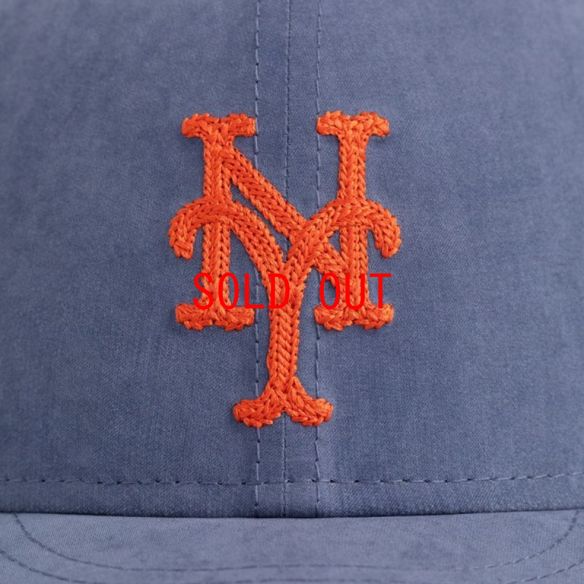 画像5: × Aime Leon dore LP 59Fifty Cap NewYork Mets Brushed Nylon Navy エメ レオン ドレ　ニューヨーク メッツ キャップ 帽子 Kith ネイビー (5)