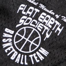 画像6: Frozen Goods Flat Earth Basketball Team Shorts バスケットボール メッシュ ショーツ CWFG Black (6)