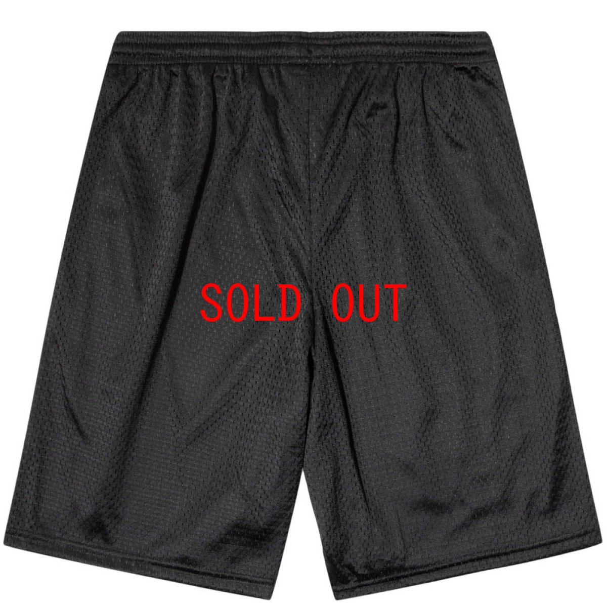 画像2: Frozen Goods Flat Earth Basketball Team Shorts バスケットボール メッシュ ショーツ CWFG Black (2)