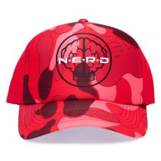 画像2: Mesh Cap Camo Desert & Red Camo メッシュ キャップ カモ 迷彩 N.E.R.D エヌイーアールディー  (2)