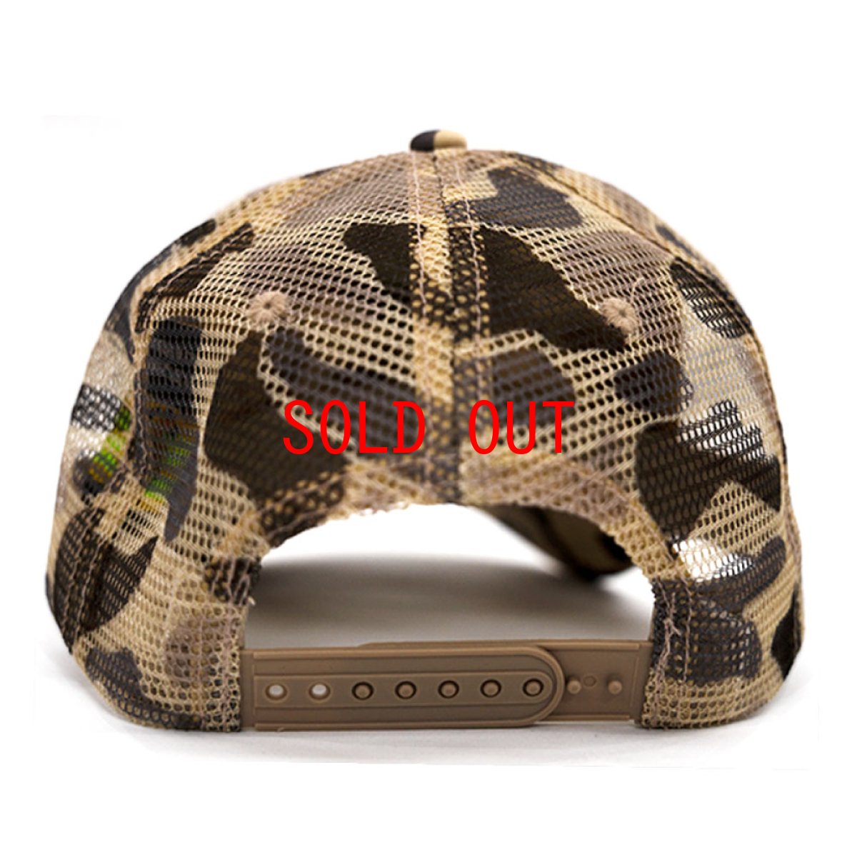 画像6: Mesh Cap Camo Red & Desert Camo メッシュ キャップ カモ 迷彩 N.E.R.D エヌイーアールディー  (6)