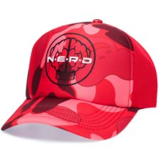 画像3: Mesh Cap Camo Red & Desert Camo メッシュ キャップ カモ 迷彩 N.E.R.D エヌイーアールディー  (3)