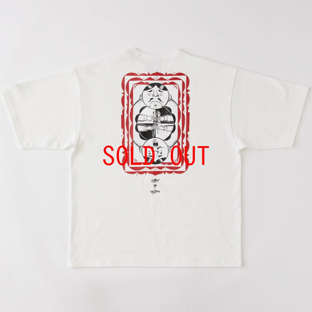 画像5: × ESOW "Esowker" S/S Tee ヘビーオンス 13oz 半袖 Tシャツ White (5)