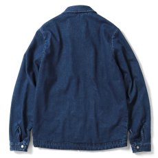 画像3: LF Logo Denim Coaches Jacket コーチ ジャケット Indigo Denim インディゴ デニム (3)