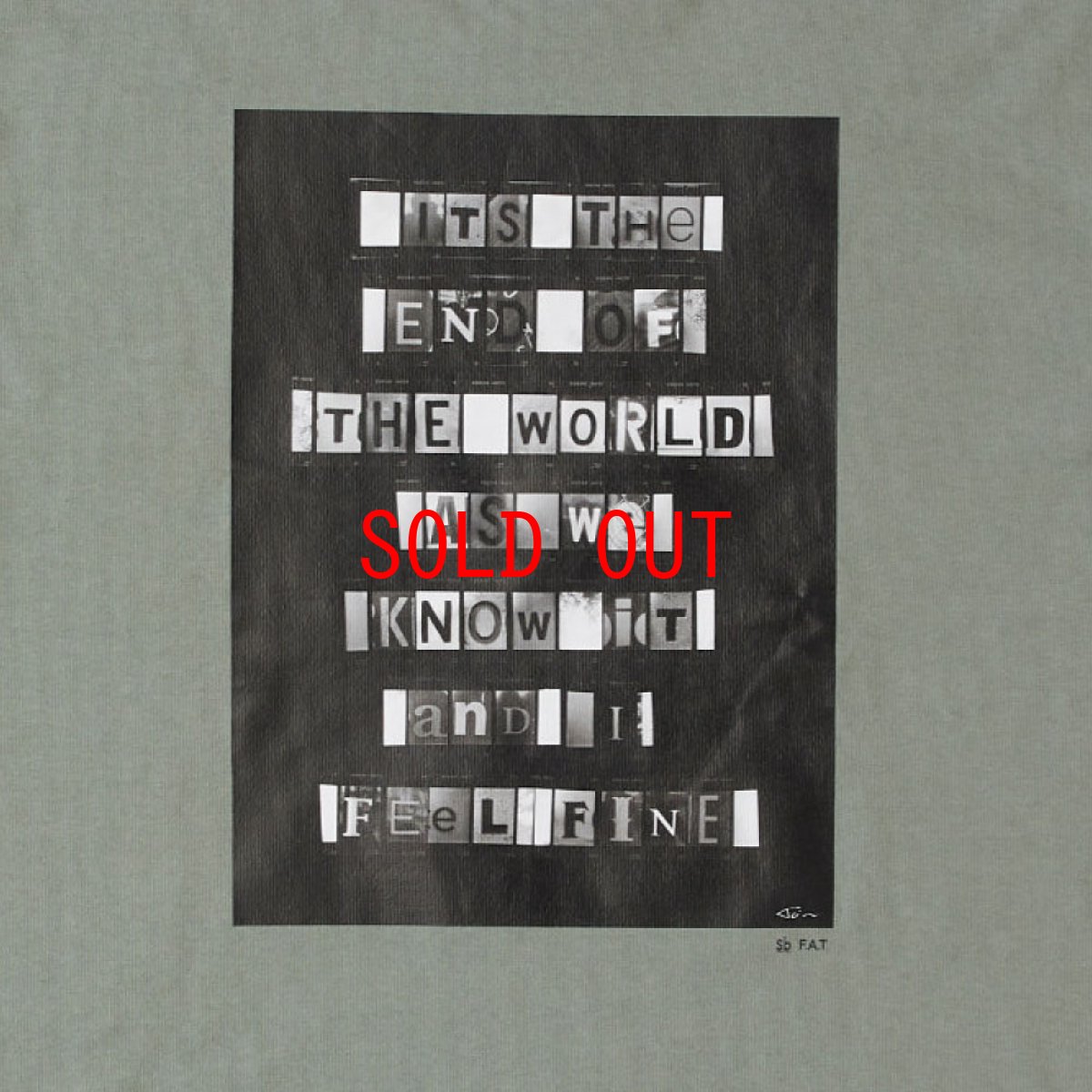 画像6: × J.T. × SB "NEGAAJU" S/S Tee Jai Tanju ヘビーオンス 13oz 半袖 Tシャツ Green (6)