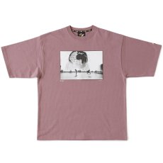 画像2: Y.S. × SB "FLUSHING" S/S Tee Yuri Shibuya ヘビーオンス 13oz 半袖 Tシャツ Wine (2)