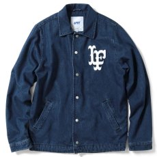 画像2: LF Logo Denim Coaches Jacket コーチ ジャケット Indigo Denim インディゴ デニム (2)