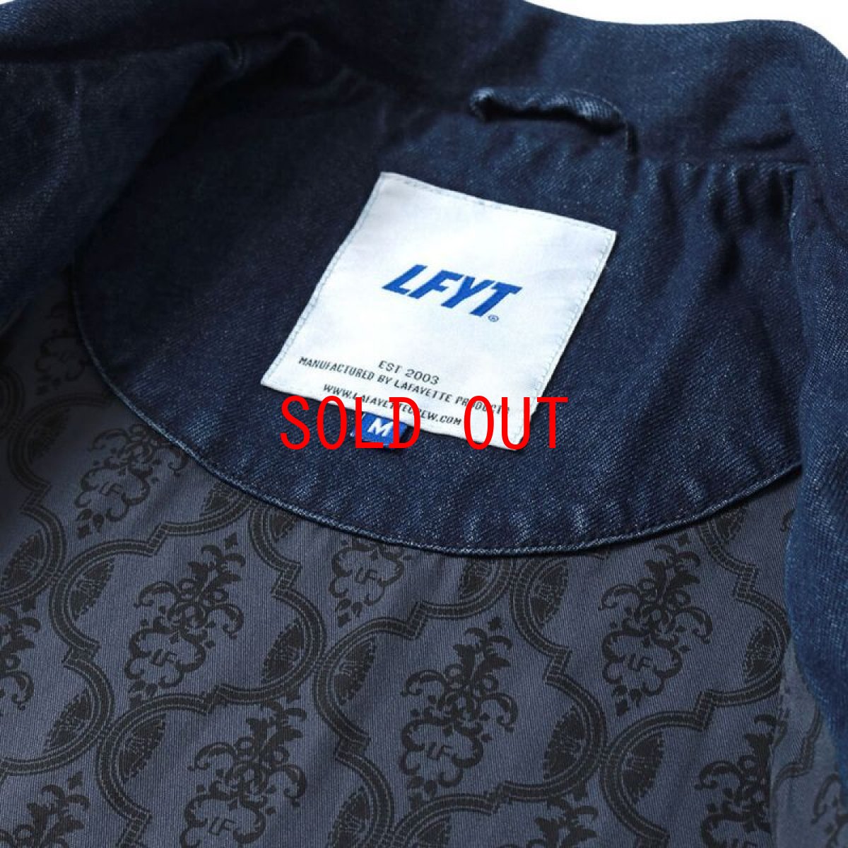 画像5: LF Logo Denim Coaches Jacket コーチ ジャケット Indigo Denim インディゴ デニム (5)