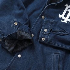 画像7: LF Logo Denim Coaches Jacket コーチ ジャケット Indigo Denim インディゴ デニム (7)