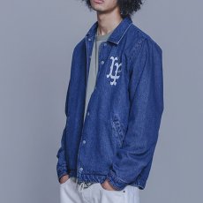 画像1: LF Logo Denim Coaches Jacket コーチ ジャケット Indigo Denim インディゴ デニム (1)