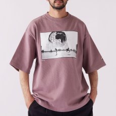 画像1: Y.S. × SB "FLUSHING" S/S Tee Yuri Shibuya ヘビーオンス 13oz 半袖 Tシャツ Wine (1)