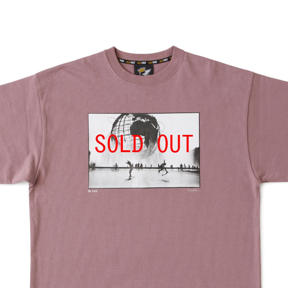 画像4: Y.S. × SB "FLUSHING" S/S Tee Yuri Shibuya ヘビーオンス 13oz 半袖 Tシャツ Wine (4)