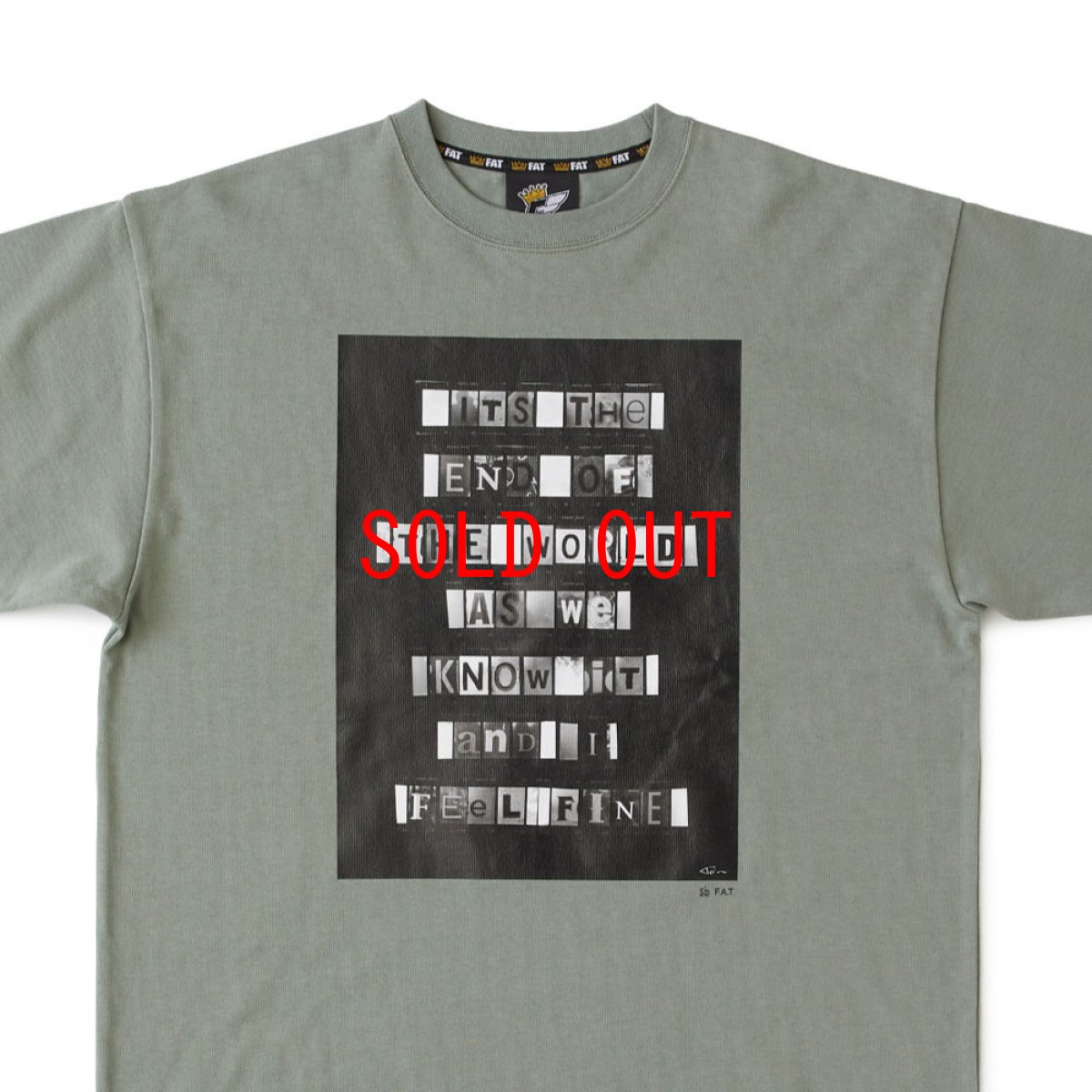 画像5: × J.T. × SB "NEGAAJU" S/S Tee Jai Tanju ヘビーオンス 13oz 半袖 Tシャツ Green (5)