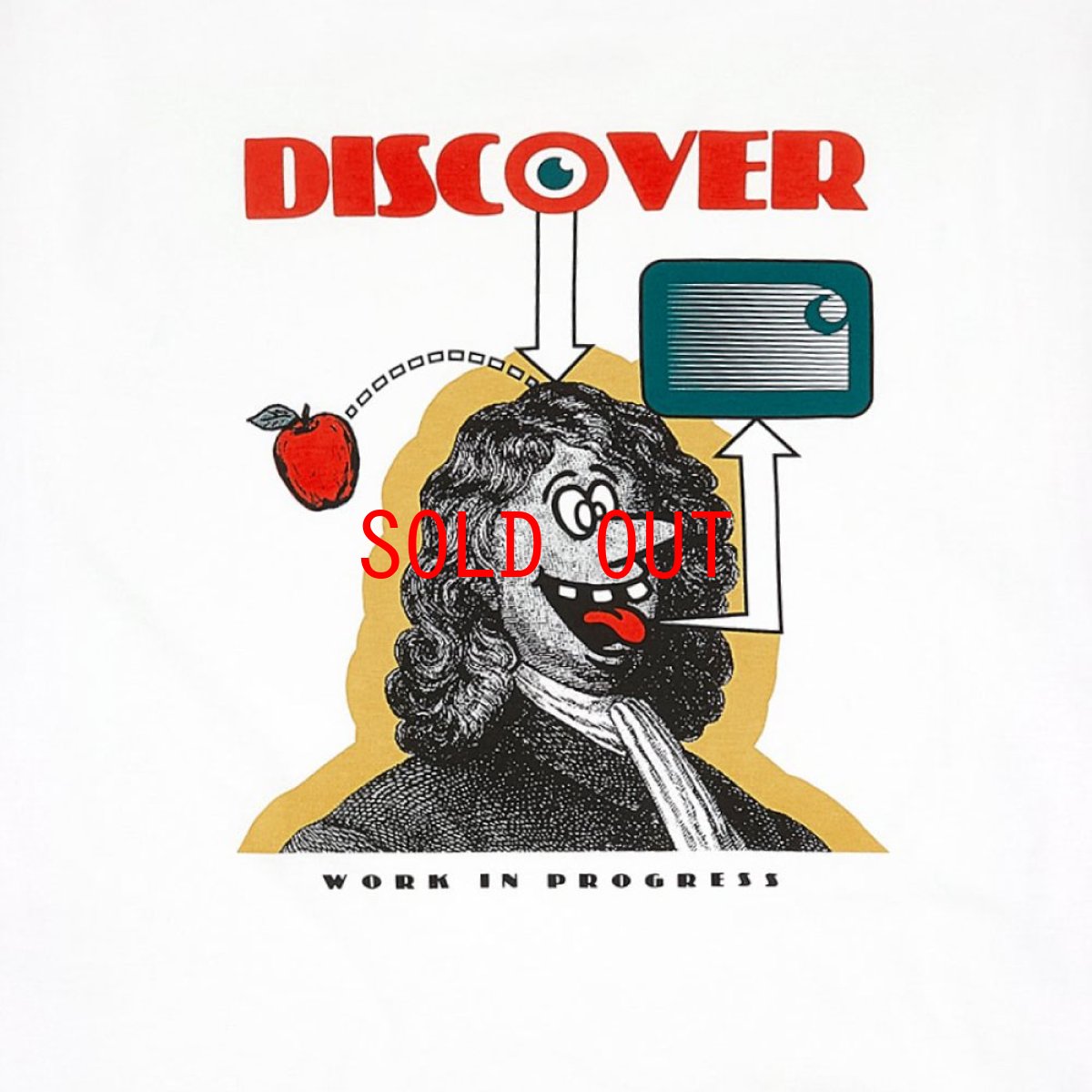 画像6: Discover S/S Tee ルーズ フィット 半袖 Tシャツ White (6)