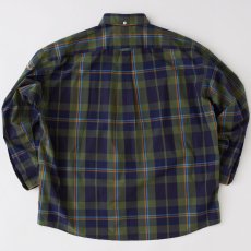 画像3: Deka Cheka L/S Shirt チェック ボタンダウン 長袖 シャツ Green (3)