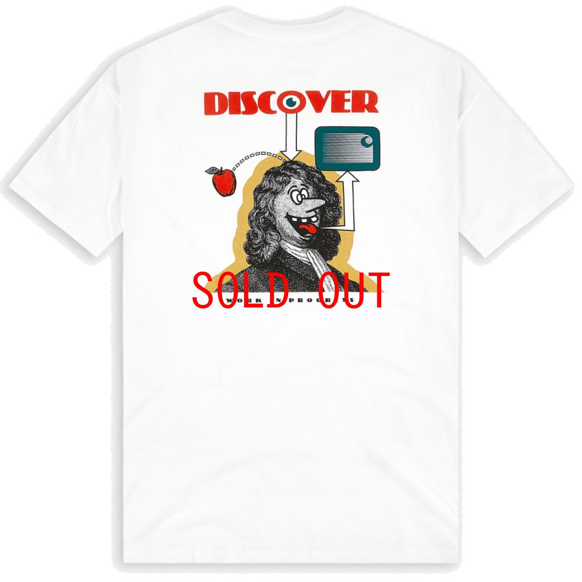 画像3: Discover S/S Tee ルーズ フィット 半袖 Tシャツ White (3)