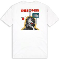 画像3: Discover S/S Tee ルーズ フィット 半袖 Tシャツ White (3)