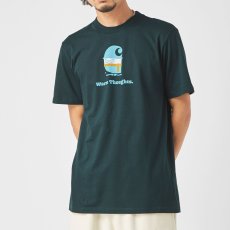 画像4: Warm Thoughts S/S Tee ワームソーツ レギュラー フィット 半袖 Tシャツ Frasier Green (4)