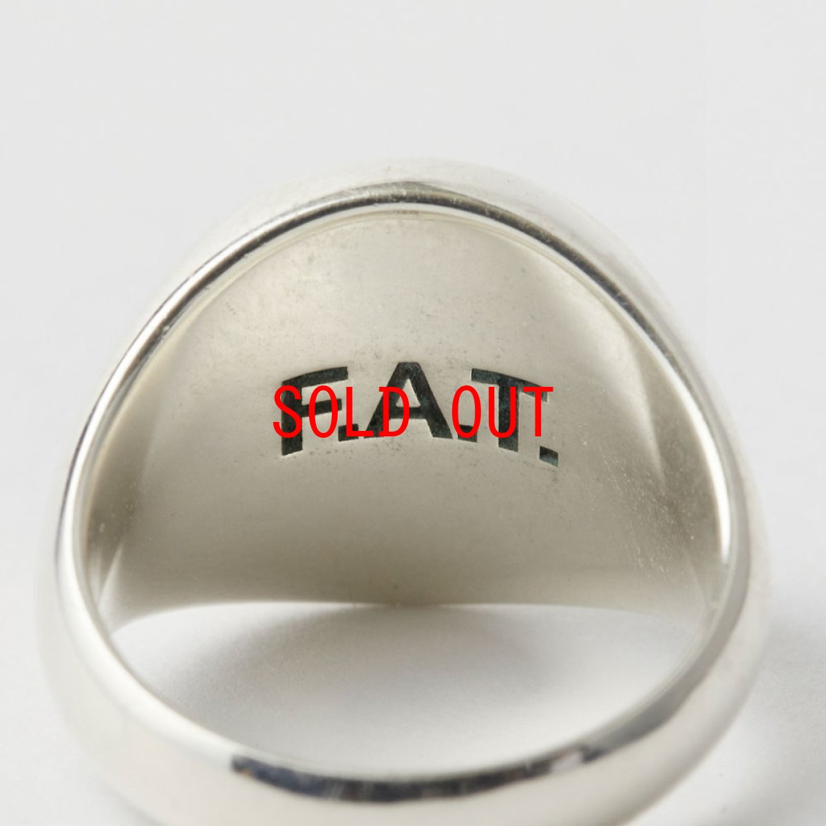 画像2: Silcircle Silver Pinky Ring Onyx 925 シルバー ピンキー リング オニキス 指輪 (2)