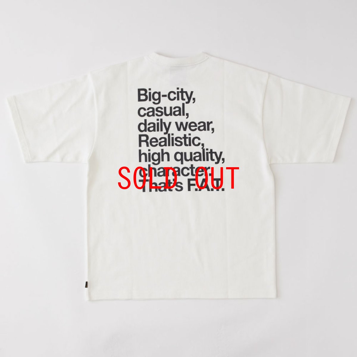 画像3: Law S/S Logo Tee T-Shirt ロゴ ヘビーオンス 13oz 半袖 Tシャツ White (3)