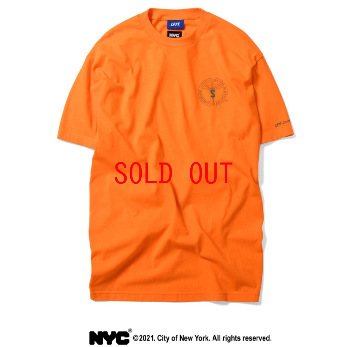 画像7: X DSNY Community Services S/S Tee 半袖 Tシャツ デイーエスエヌワイ Orange (7)