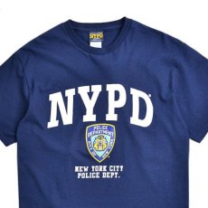 画像2: NYPD Logo S/S Official Tee オフィシャル ニューヨーク 市警察 半袖 Tシャツ Navy (2)