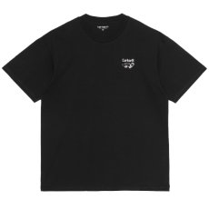 画像2: Screensaver S/S Tee スクリーンセーバー ルーズ フィット 半袖 Tシャツ Black (2)