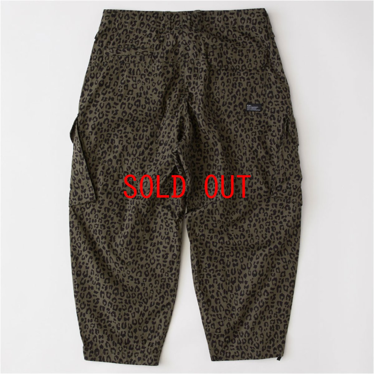 画像3: Voyager Leopard Wide Chino Pants レオパード カーゴ パンツ ワイド テーパード (3)