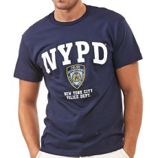 画像3: NYPD Logo S/S Official Tee オフィシャル ニューヨーク 市警察 半袖 Tシャツ Navy (3)