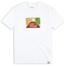 画像1: Meatloaf S/S Tee ミートローフ ルーズ フィット 半袖 Tシャツ White (1)
