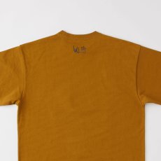 画像5: × TAVU"Makes" S/S Tee T-Shirt パリ アーティスト グラフィック ヘビーオンス 13oz 半袖 Tシャツ Mustard Brown (5)