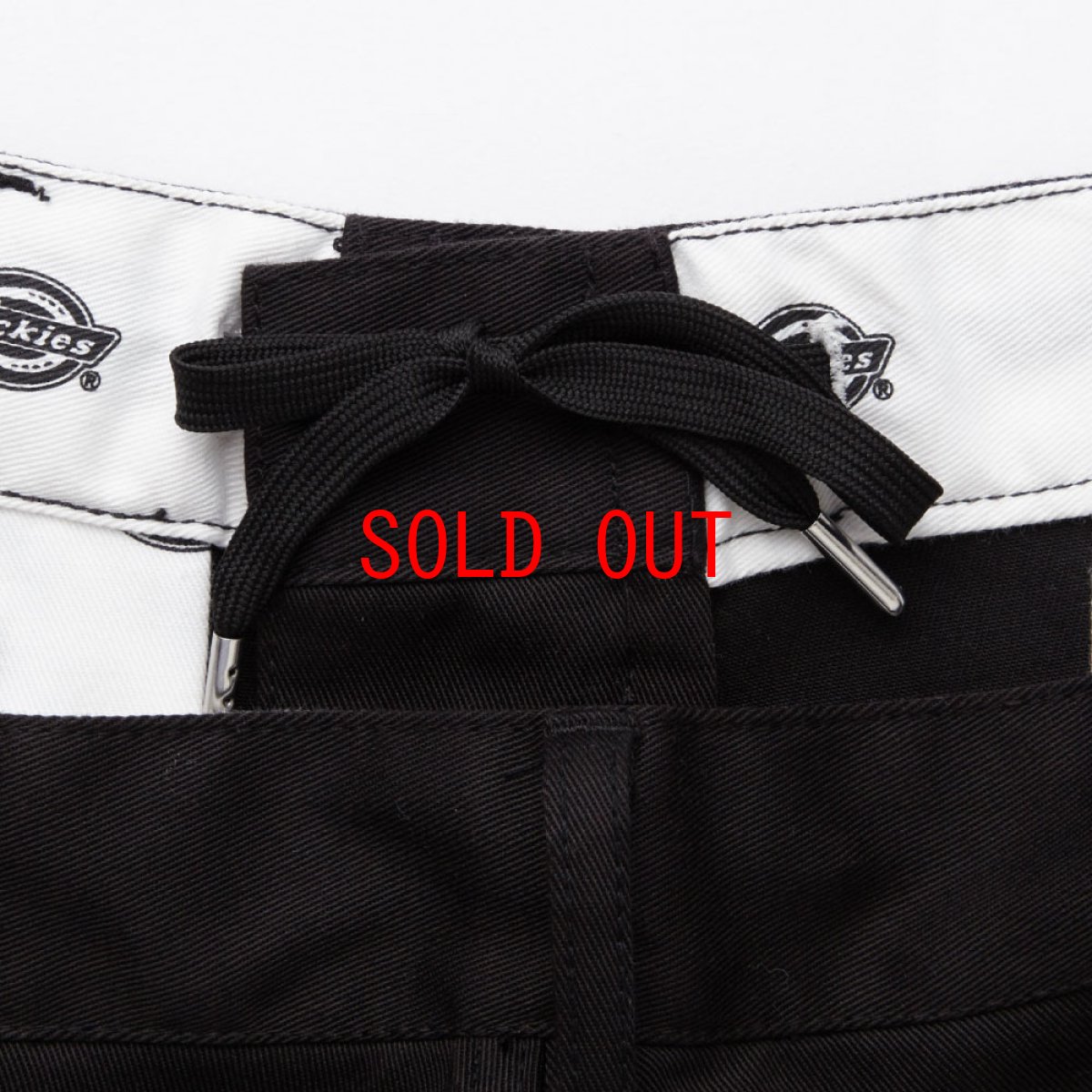 画像4: × Dickies Biggies Wide Chino Pants ディッキーズ ワイド チノ タイプ パンツ シルエット Black (4)