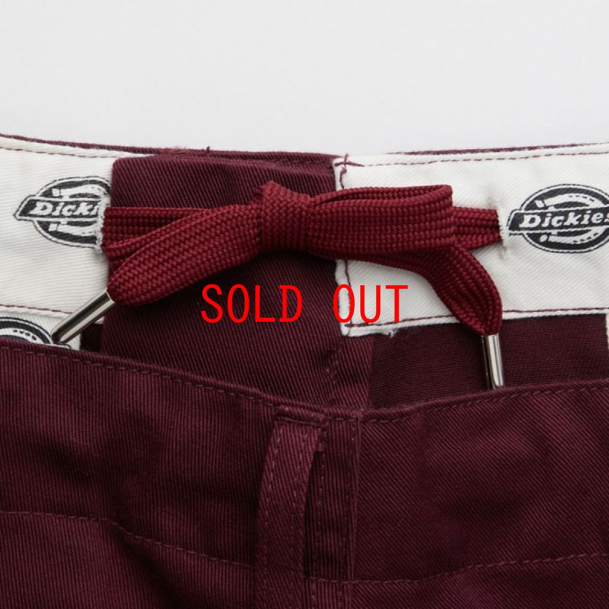 画像4: × Dickies Biggies Wide Chino Pants ディッキーズ ワイド チノ タイプ パンツ シルエット Wine Red (4)