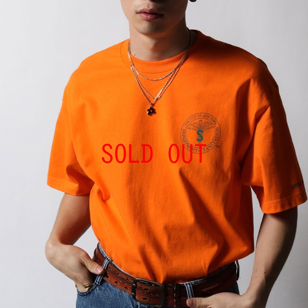 画像9: X DSNY Community Services S/S Tee 半袖 Tシャツ デイーエスエヌワイ Orange (9)