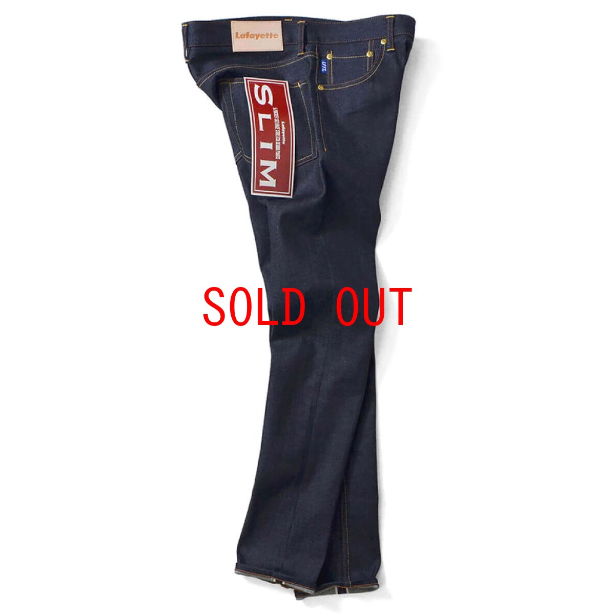 画像9: 5 Pocket Selvage Stretch Denim Pants Slim Fit デニム パンツ スリム フィット (9)