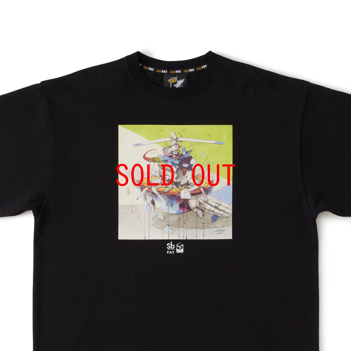 画像5: Imaone"Futureone" S/S Tee T-Shirt アーティスト ヘビーオンス 13oz 半袖 Tシャツ Black (5)