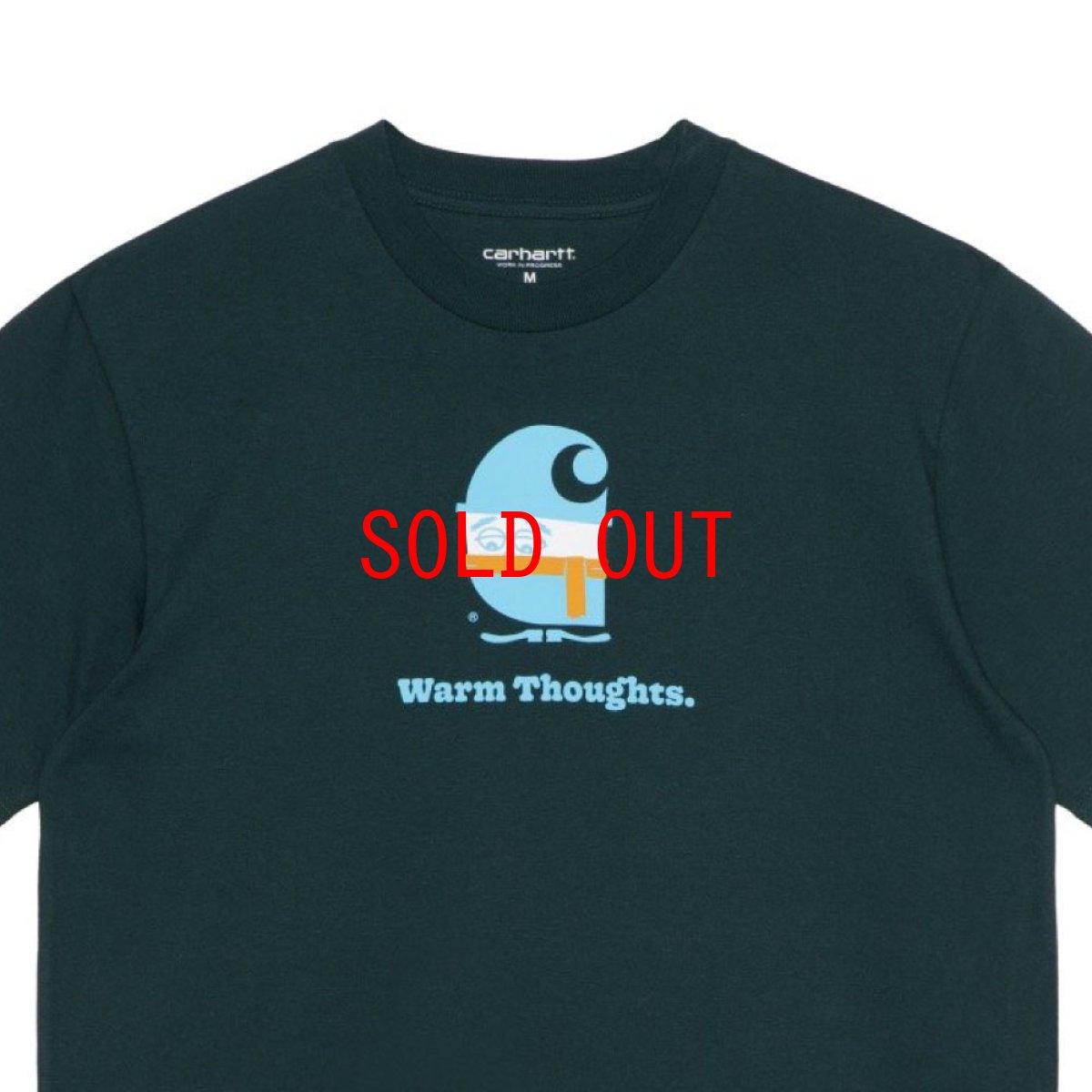 画像3: Warm Thoughts S/S Tee ワームソーツ レギュラー フィット 半袖 Tシャツ Frasier Green (3)