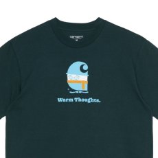 画像3: Warm Thoughts S/S Tee ワームソーツ レギュラー フィット 半袖 Tシャツ Frasier Green (3)