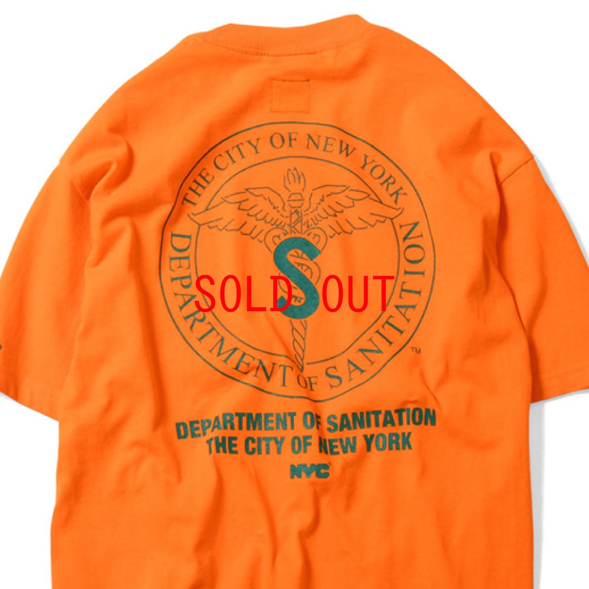 画像5: X DSNY Community Services S/S Tee 半袖 Tシャツ デイーエスエヌワイ Orange (5)