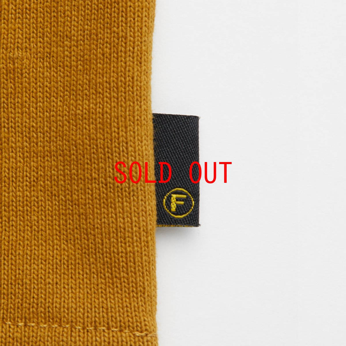 画像6: Law S/S Logo Tee T-Shirt ロゴ ヘビーオンス 13oz 半袖 Tシャツ Mustard Brown (6)