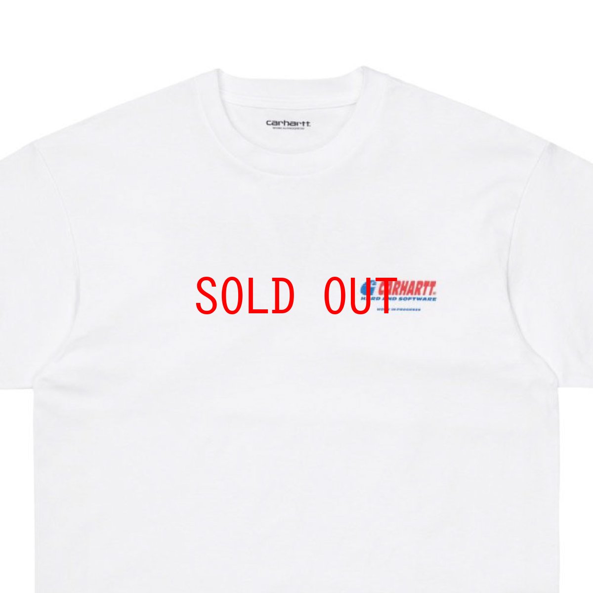 画像4: Software S/S Tee ソフトウエア ルーズ フィット 半袖 Tシャツ White ホワイト (4)