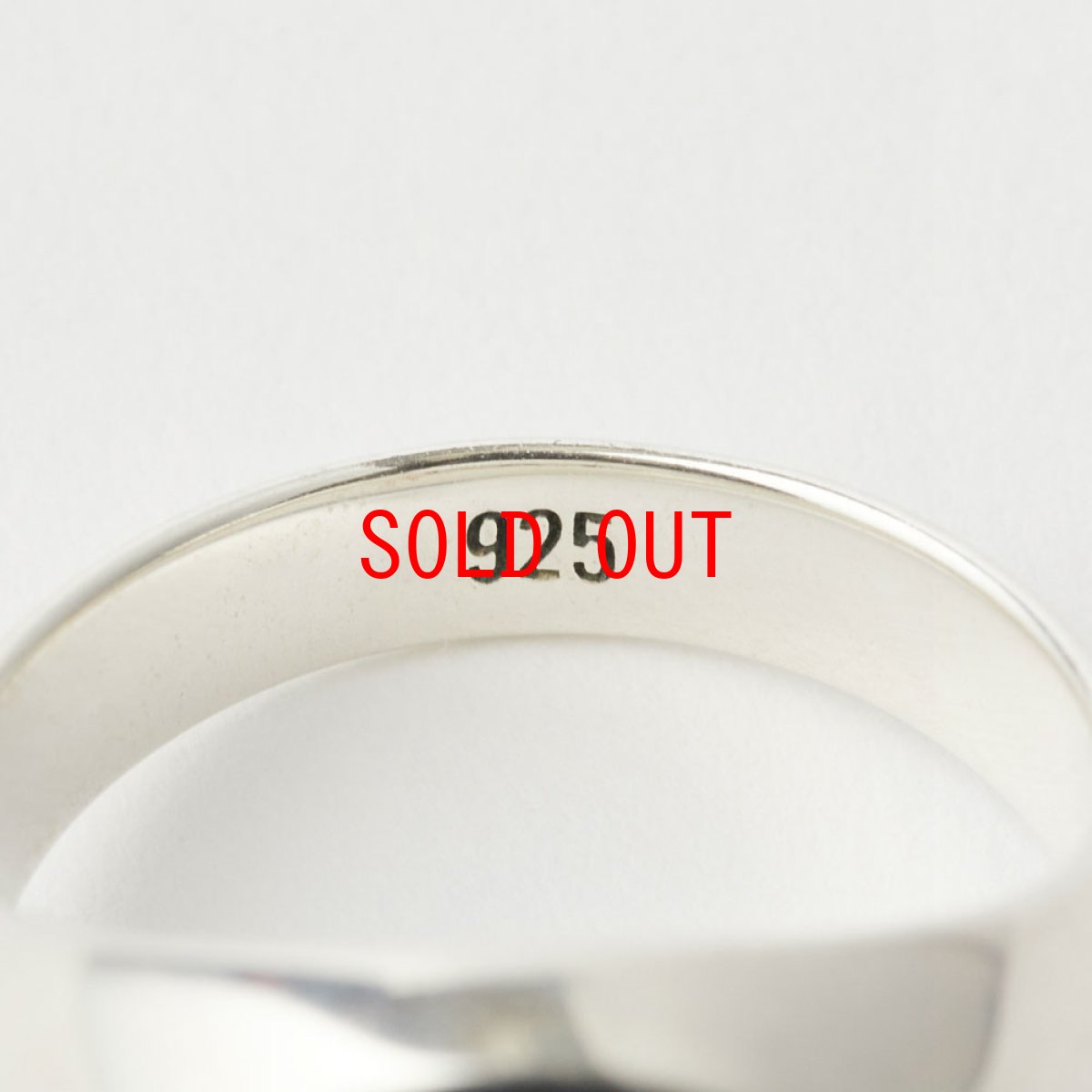 画像3: Silcircle Silver Pinky Ring Onyx 925 シルバー ピンキー リング オニキス 指輪 (3)