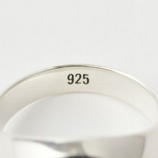 画像3: Silcircle Silver Pinky Ring Onyx 925 シルバー ピンキー リング オニキス 指輪 (3)